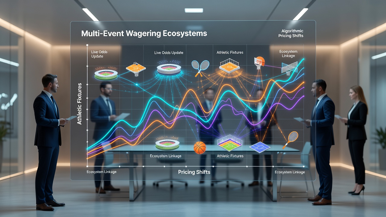 Data visualization of pricing shift frequency linking sports fixtures with casino table modules in 2026