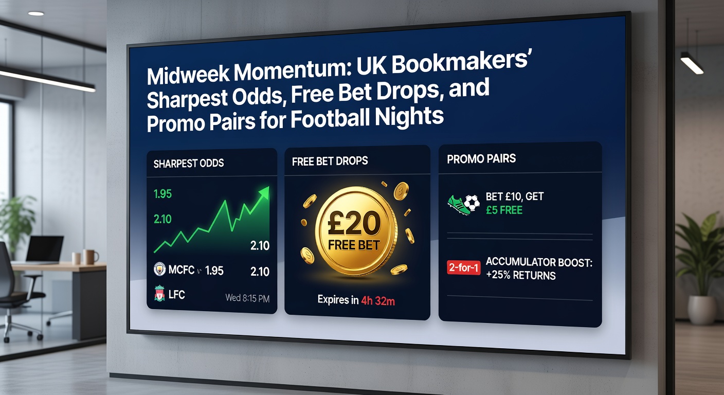 Dynamic image of horses thundering down an all-weather track under lights, overlaid with bookmaker odds boards and free bet icons for midweek racing