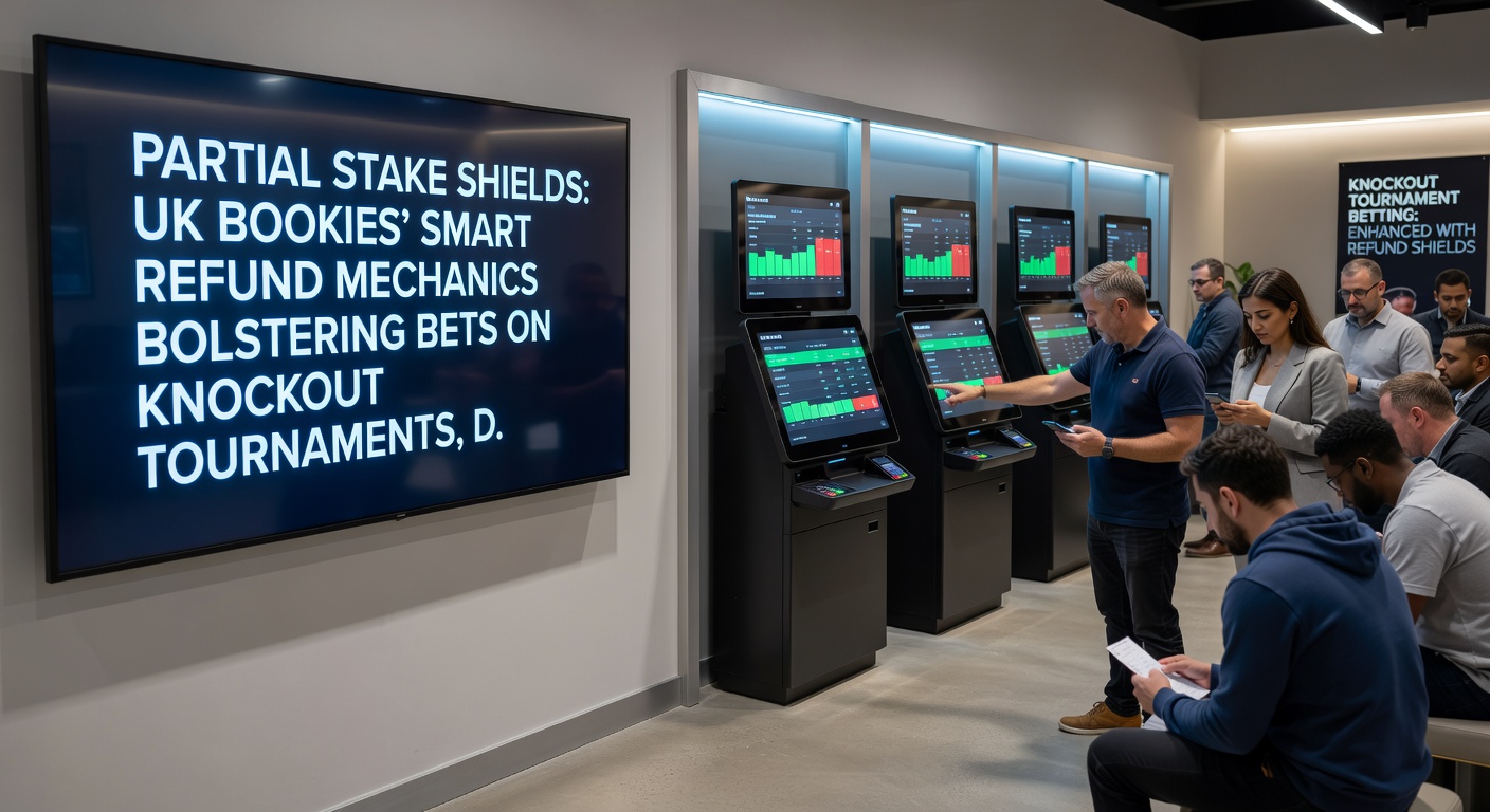 Visual breakdown of partial stake shield examples in evening horse racing and blackjack, showing refund triggers and bookmaker comparisons